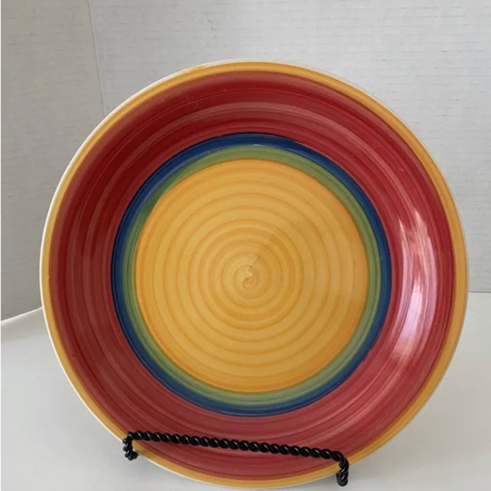 ROYAL Norfolk Stoneware Mambo Dinner Plate 10.5" (C1)
